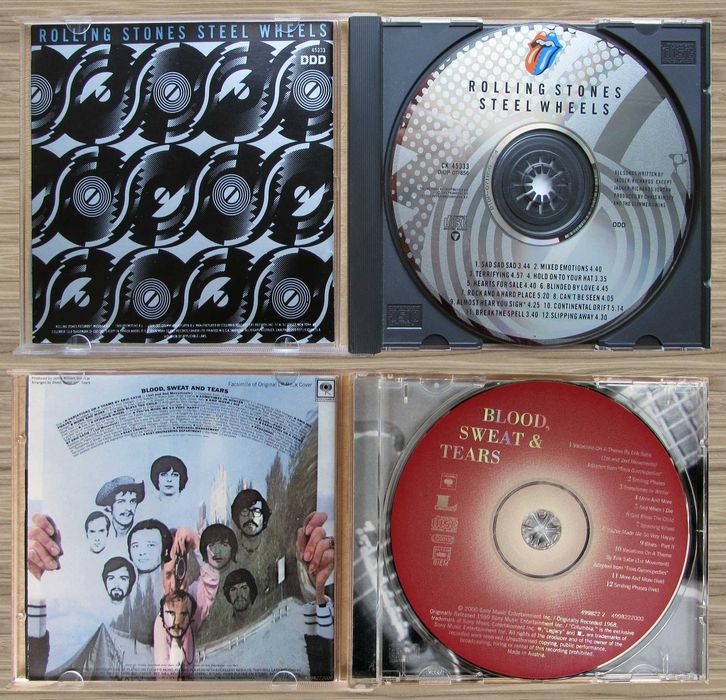 CD Santana/BST/R. Stones/Jagger/Who/Kansas/Lukather/Ford/Bon Jovi