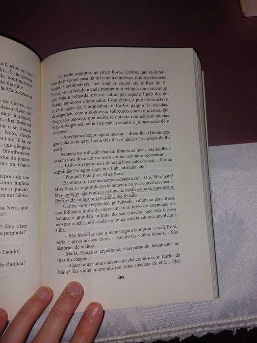 Livro "Os Maias"