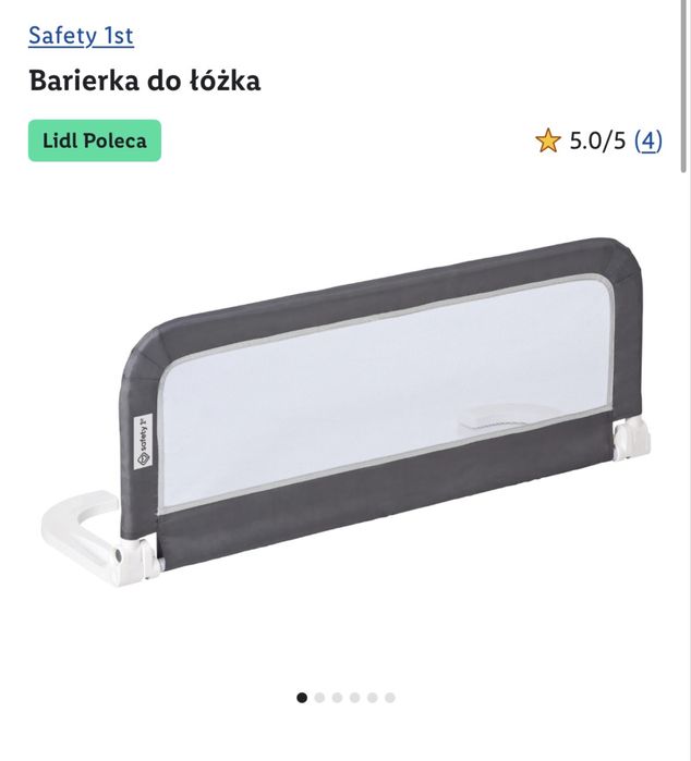 Barierka do łóżks Safety1st nowa