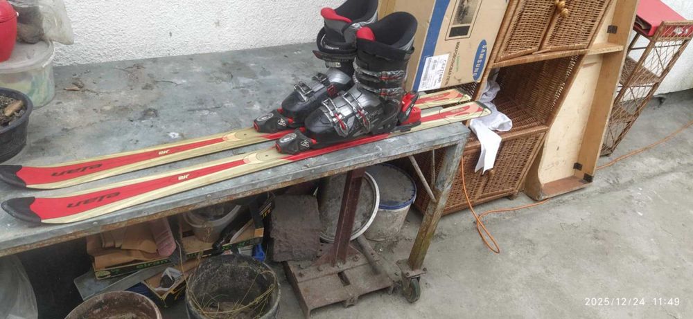 Гірські лижі ELAN та черевики DALBELLO 26.5