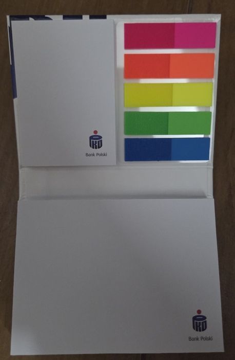 Notesy gadzety 4 szt nowe PKO BP