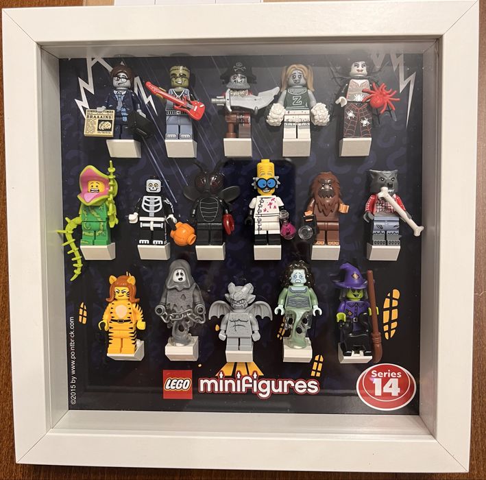 Lego cmf 14 ikea ribba