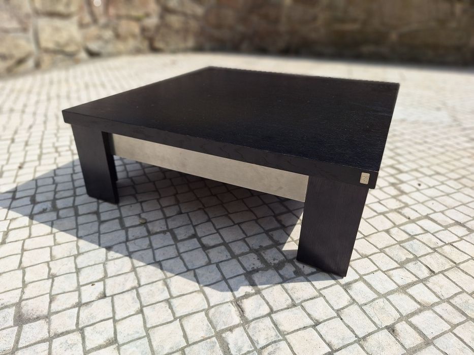 Mesa de centro sala de estar em wengé