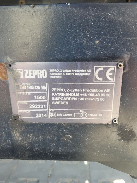 Chłodnia winda kontener man
