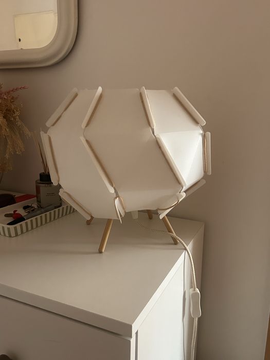 Conjunto 2 candeeiros IKEA: de teto e de mesa