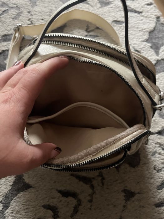 Torebka damska kremowa NOWA