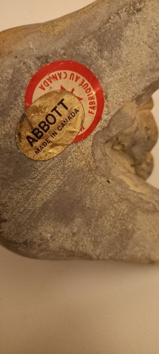 Escultura de esquimó em pedra