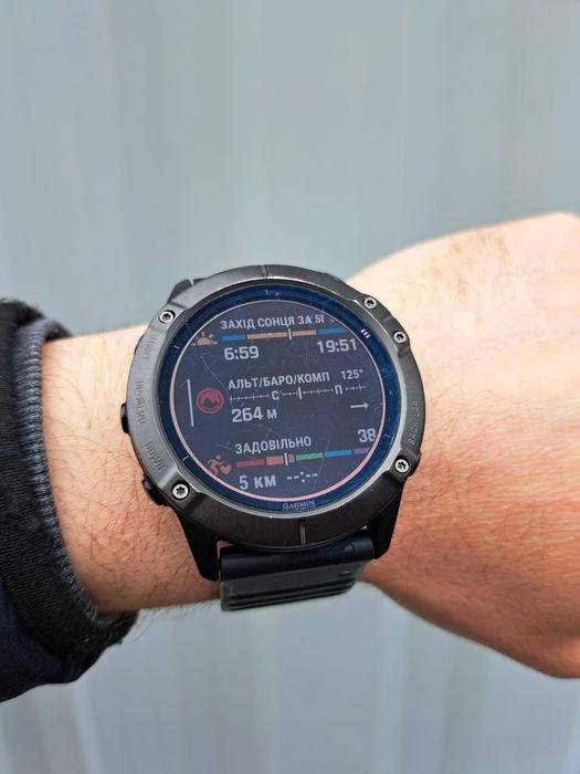 Garmin Fenix 6X pro solar Смарт годинник