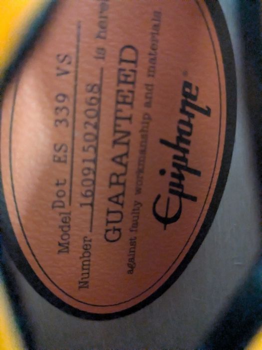 Epiphone ES 339 VS