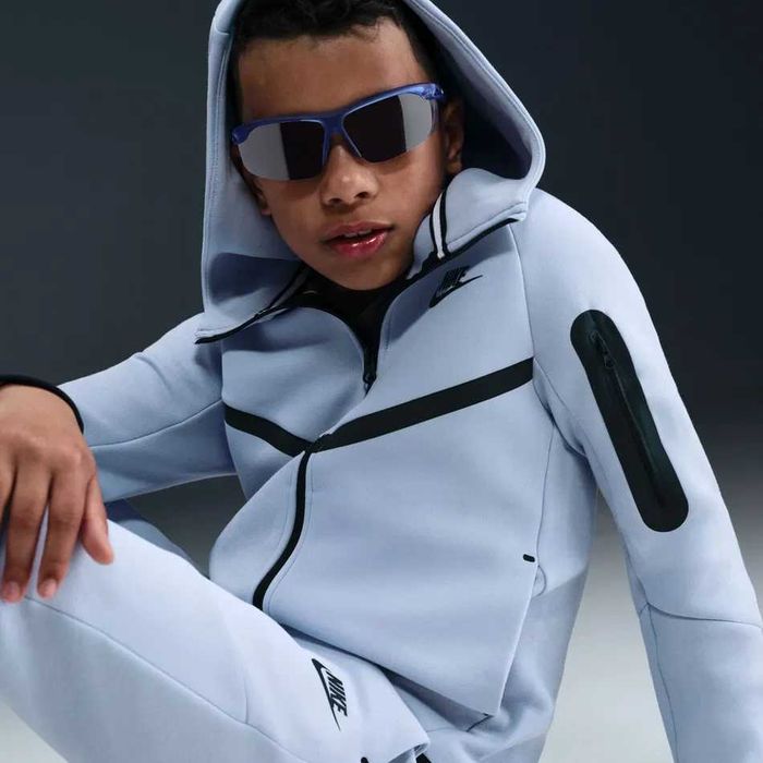 ОРИГІНАЛ! Кофта Nike Tech Fleece Fz Wr M L XL Kids | HV5867-057