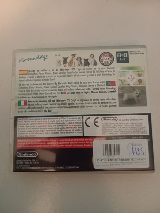 Jogo nintendogs Chihuahua and friends para nintendo DS