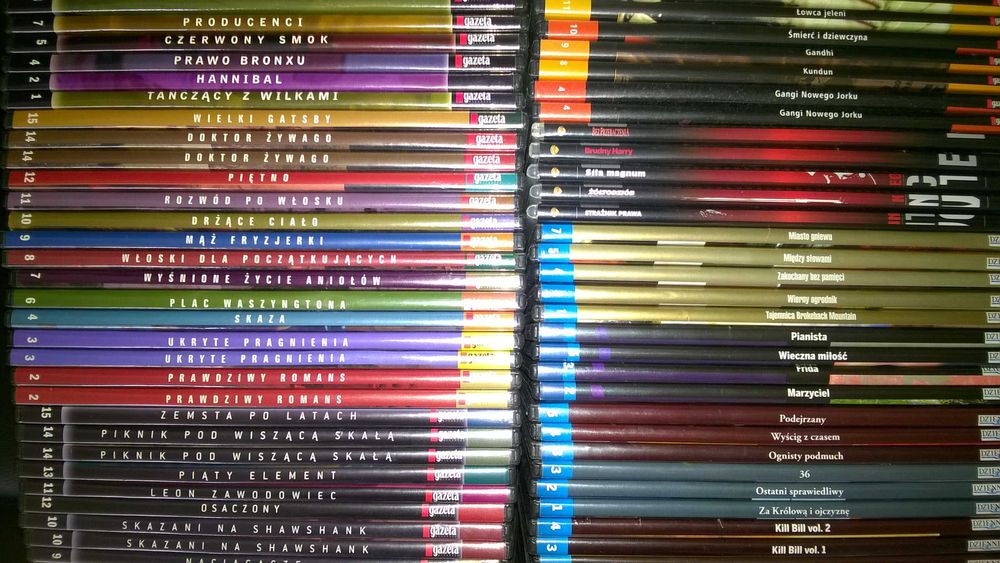 Filmy na dvd różne kolekcje nie wysyłam