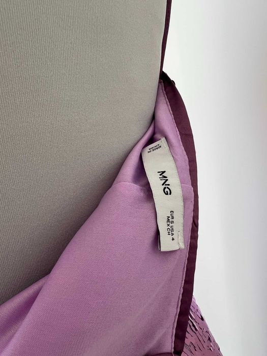 Mango sukienka cekinowa rozmiar S