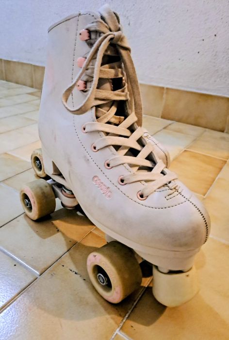 Patins Oxelo Brancos 38 - Iniciação