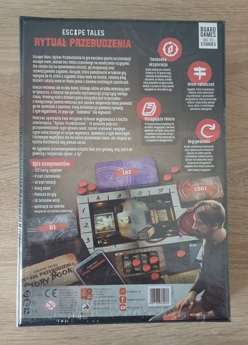 Rytuał Przebudzenia - Escape Tales - gra planszowa - nowa, folia