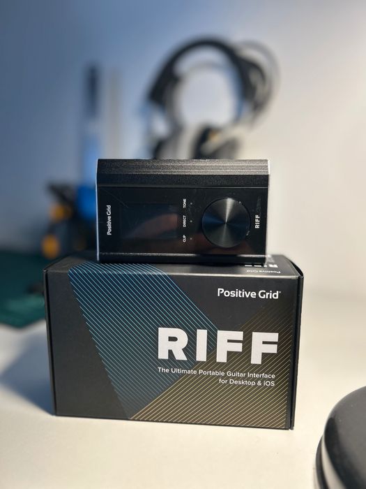 Positive Grid Riff - Interface para Guitarra