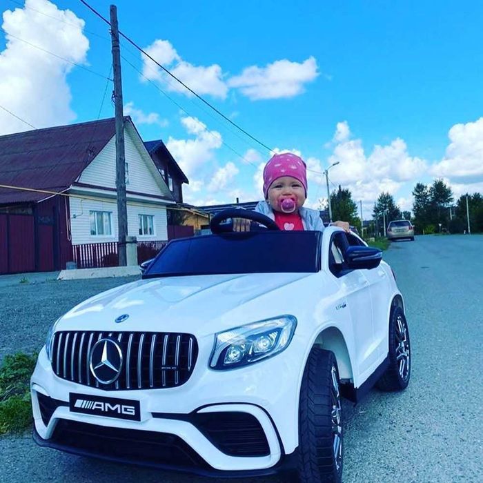 Детский Электромобиль Mercedes GLC63 дитячий джип Мерседес