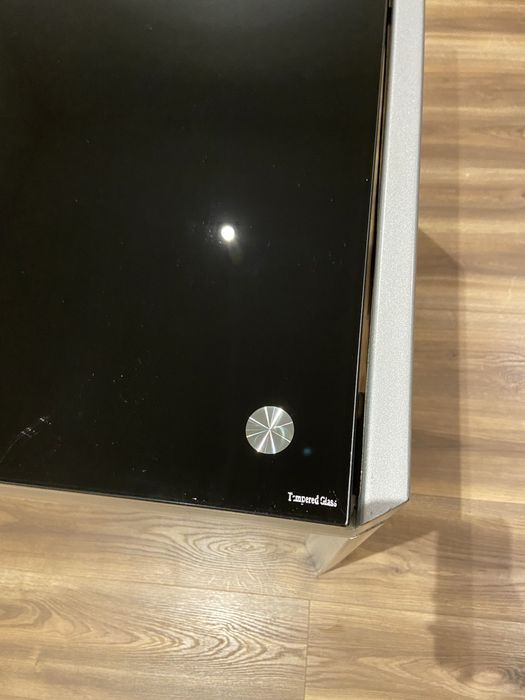 Mesa Vidro Extensivel + Cadeiras