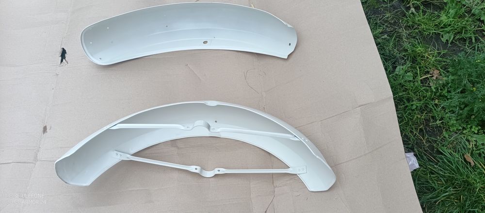 Хром накладки резинові бака ява