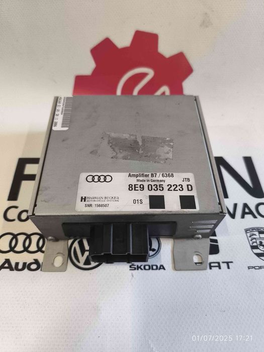 Amplificador - 8E9035223D - AUDI A4 B7 (8EC)