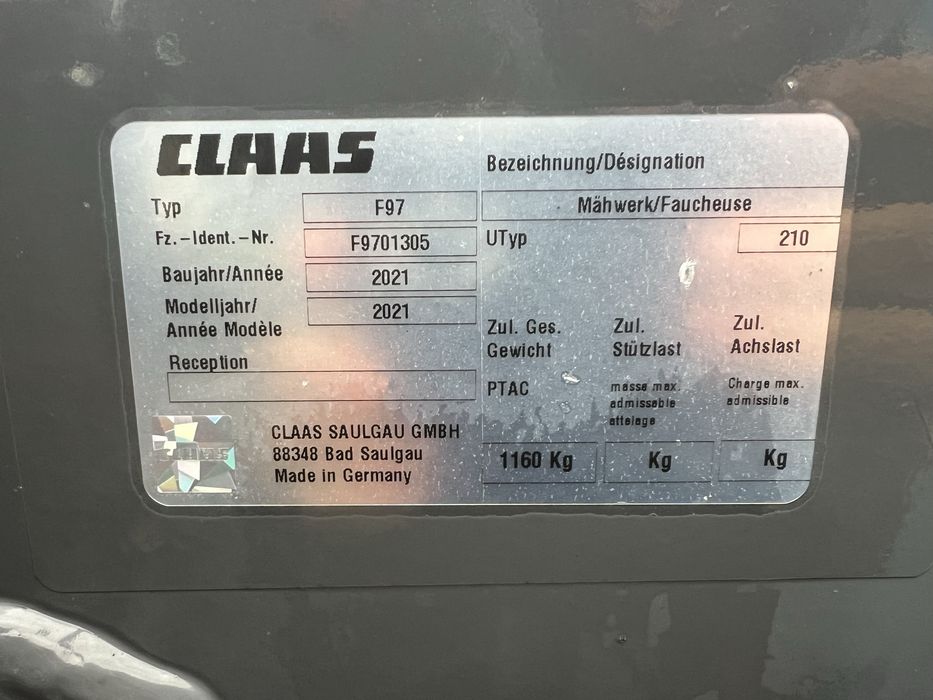 Claas Disco 3600 Move