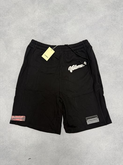 шорты Vetements 3D shorts black