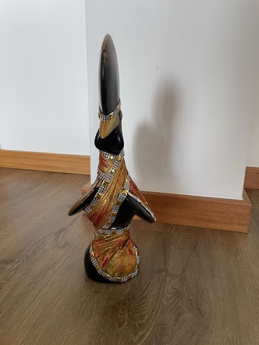 Galo de Barcelos pintado à mão