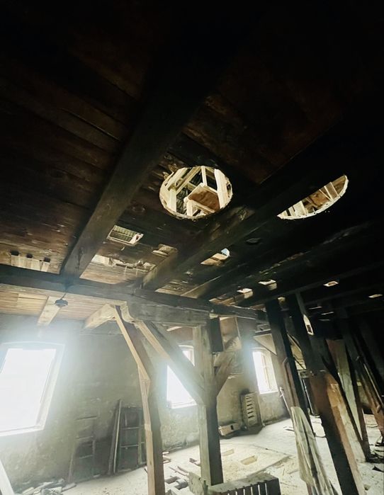 Młyn nieczynny oraz dzialka Nowa Grobla