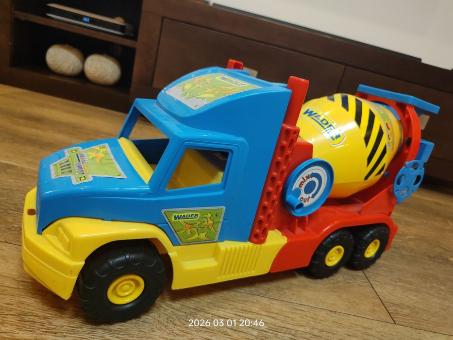 Duża betoniarka Wader jak nowa