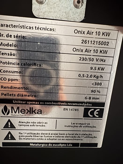 Salamandra pellets 10KW