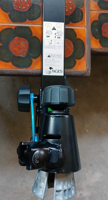 Mala Tejadilho 240L, Barras ORIGINAIS HONDA, Suporte PARA 2 BICICLETAS