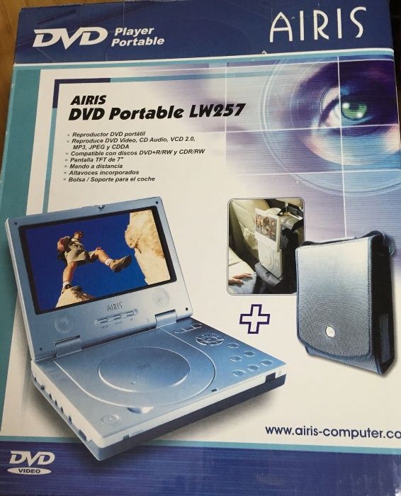 Leitor de DVD Portátil