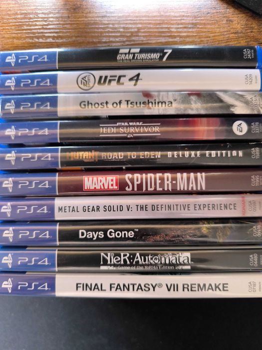 Gry na ps4 stan bardzo dobry