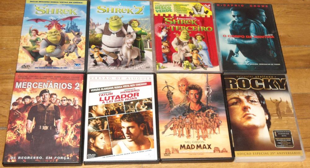 conjunto de dvds originais lote 6
