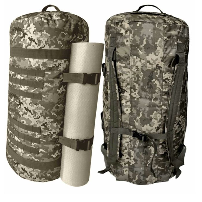 Баул 150л туристичній дорожній піксель рибалки охоти тактичний речовий