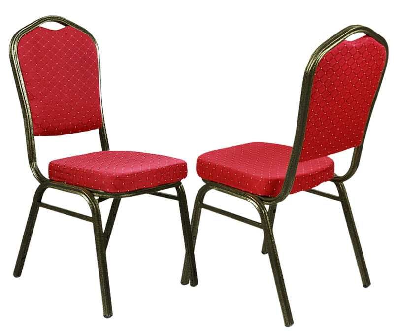 Krzesło bankietowe tapicerowane cateringowe, możliwość sztaplowania