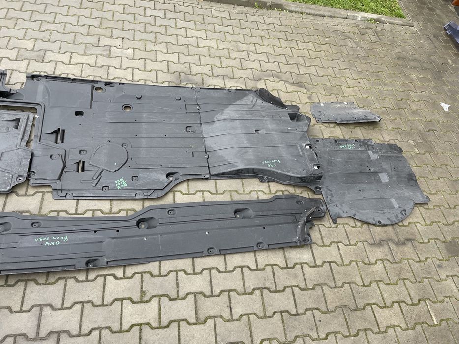 Захист двигуна бампера коробки днища  віто Mercedes Vito w447 V-Class