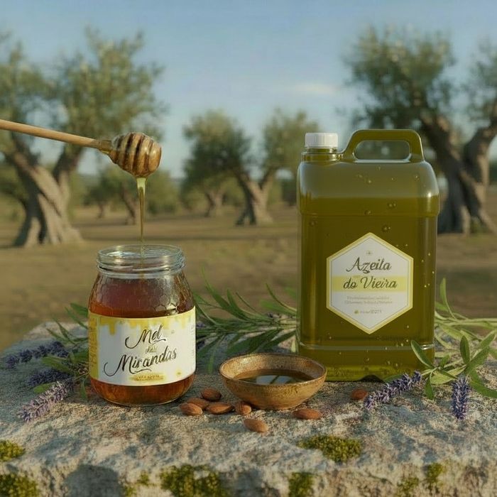 Azeite e Mel caseiro