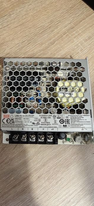 Блок живлення Mean Well 35/50/75/100/150 watt.  12 V lP. 20