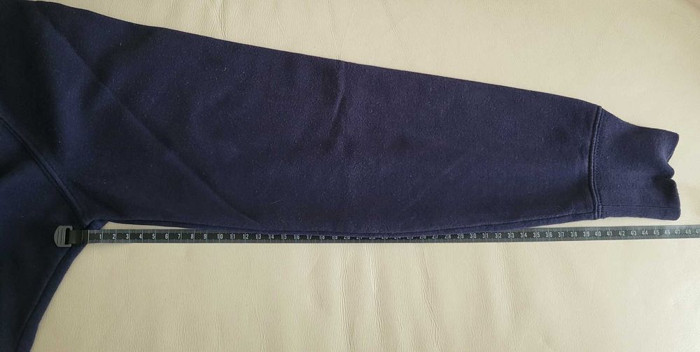 GAP bluza dresowa dla dziewczynki granatowa rozpinana z kapturem 36/38