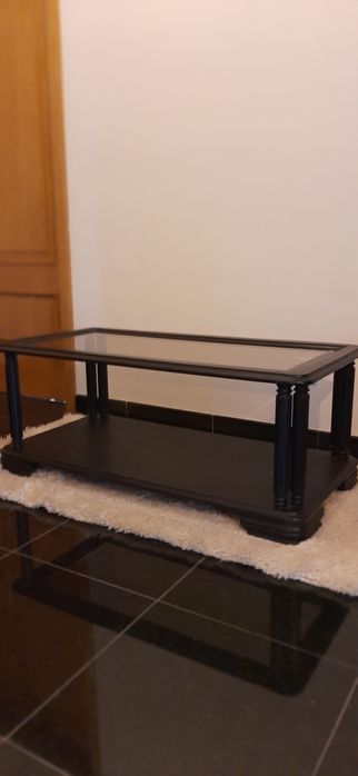 Price Reduction: Side Table with Glass Top64751665117825120