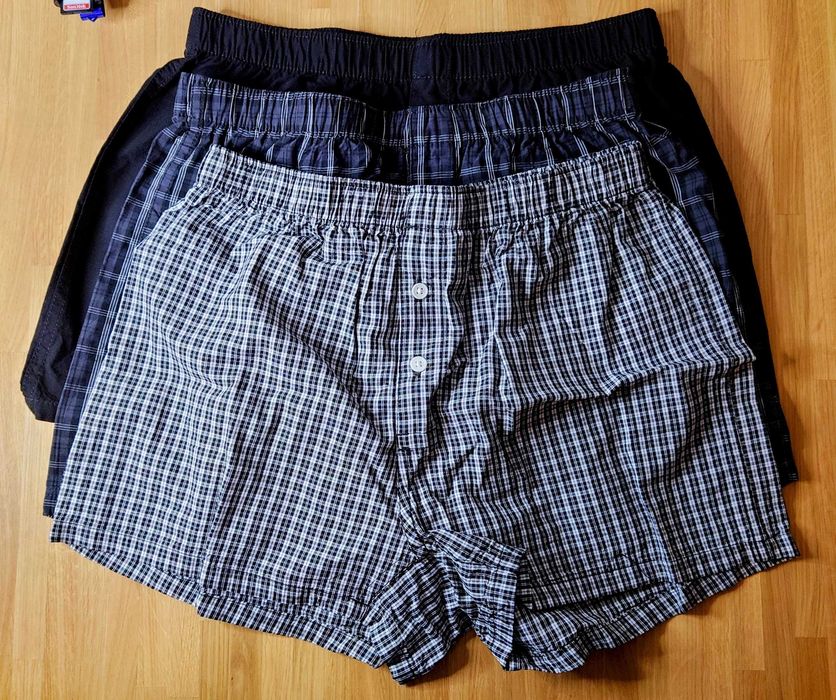 NOWE Bokserki męskie H&M (zestaw 3 szt.), rozm. S