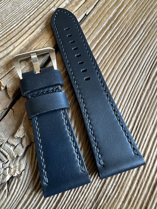 Pasek do zegarka Panerai 26 mm handmade skóra ręcznie robiony