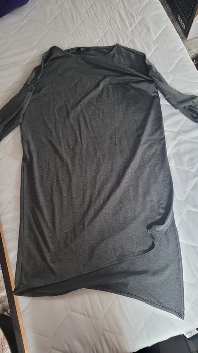 Tunika szara oversize ssymetryczna Mohito XS