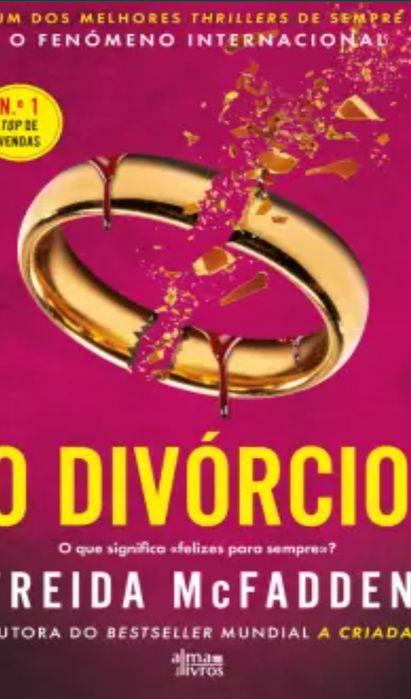 Livro novo o divórcio da FREIDA McFADDEN
