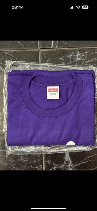 Stick tee supreme roxa tamanho L