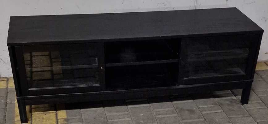 szafka rtv IKEA czarna pod telewizor TV