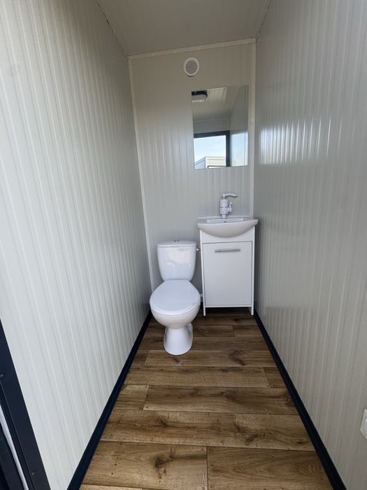 Kontener sanitarny umywalka + wc OD RĘKI