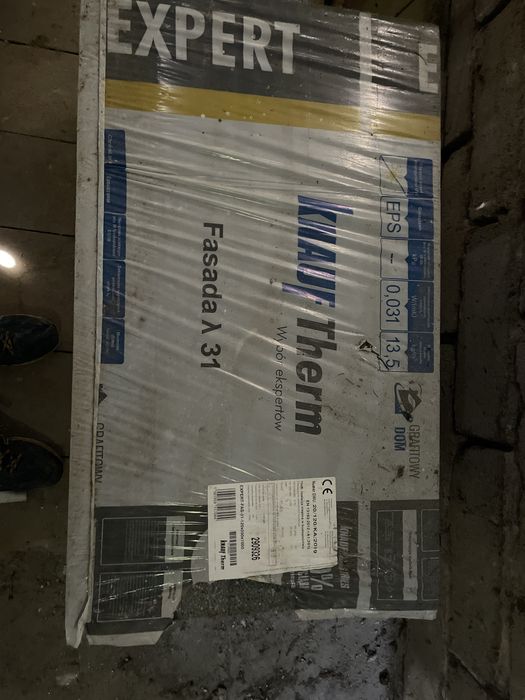 Styropian Knauf term 12cm, fasada lambda 31, paczka