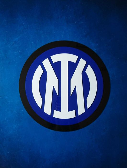 Herb Klubowy emblemat Inter Mediolan dekoracja na ścianę 3D prezent
